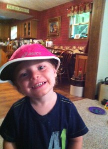 Layne is keeping me entertained this week!